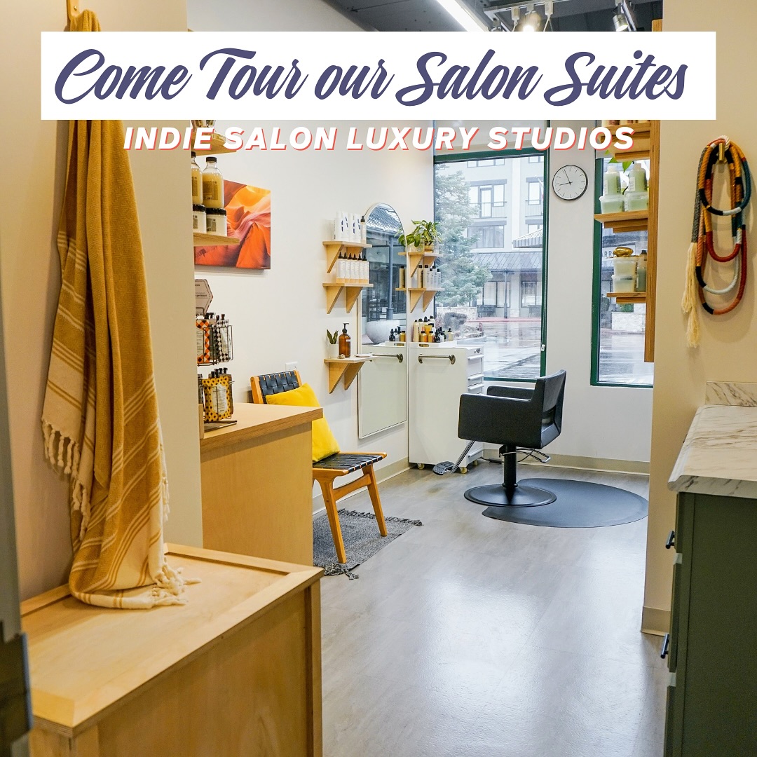 ✨ Ready to Find Your Dream Studio? ✨

Our stunning, luxury salon studios are waiting for you! Whether available now or coming soon, we’ve got the perfect space across our four Indie Salons locations. Here’s what you can look forward to:

Private Studio Tours: Schedule yours today and get an exclusive look!

Fully Customizable Spaces: Tailor your studio to match your brand and vibe.

FREE Contractor Hours: We’ll help you get set up and move in—on us!

What else can you expect during your visit?

Top-notch amenities designed for beauty pros

Limited-time move-in specials

A drama-free, collaborative community where you can thrive

📩 Book your tour now:

DM us directly

Text 303-792-8222

Visit IndieSalons.com  and click “Book a Tour”

We can’t wait to meet you and help you create your perfect business home!
.
.
.
. #coloradosalon #salonsuitecolorado #mysalonsuite #denversalon #bouldersalon #lonetreesalon #salonsuite #denversmallbusiness #salonowner #bestdenversalon #behindthechair #cherrycreeknorth #denversmallbusiness  Salon suite life, Colorado salon, Denver Beauty, Beauty Entrepreneur, Small Business Owner