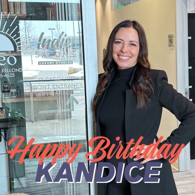 Let's all raise a glass (and a piece of cake-check the break room at each Indie location!) and wish a very Happy 40th birthday to the incredible Kandice - our amazing Market Director and Community Leader! 🎉🎂🎉 

Kandice, you are an invaluable part of this community. From touring the community, to the endless support you offer to the Indies, you have been a constant source of inspiration and warmth.

 Thank you for all that you do, and here's to a fantastic year ahead! 🥳🎉❤️
.
.
.
#denverhair #lonetreehair #boulderhair #cherrycreekhair #denversalon #lonetreesalon #bouldersalon #cherrycreeksalon #hairstylist #esthetician #indiesalons #beautylaunchpad #behindthechair #hairdresser #beautysalon #coloradobeauty #coloradosalon #denver #boulder
