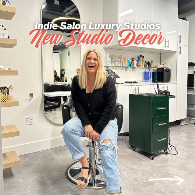 From brand-new builds, to studios with new decor!

Check out some of the amazing studios at Indie’s locations in Cherry Creek, Denver, Lone Tree and Boulder too! ✨
.
.
.
#denversalon #bouldersalon #lonetreesalon #highlandsranchsalon #salonsuite  #beautyentrepreneur  #denverhairstyles #denversmallbusiness
